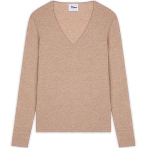 JUST CASHMERE Trui 'Joan'  mokka