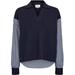 NÜMPH Trui 'MARSY'  blauw