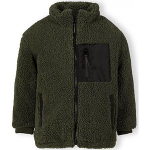 MINOTI Tussenjas  donkergroen / zwart