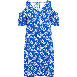 Threadbare Zomerjurk 'Mallorca'  blauw / wit