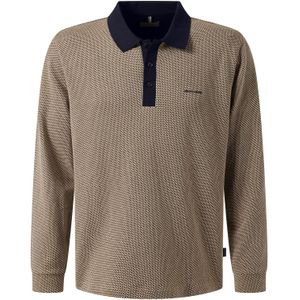 PIERRE CARDIN Shirt  beige / zwart