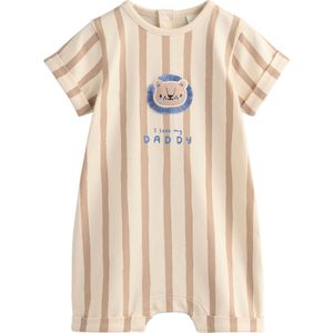 Next Rompertje/body  beige / camel / duifblauw