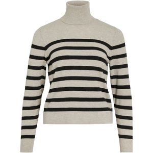 VILA Trui 'KERRY'  beige / zwart
