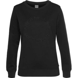 Bench - Loungewear - Sweatshirt - Zwart - Met Geborduurd Logo