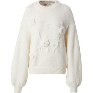 VILA ROUGE EDIT Trui 'Trinnie'  crème