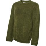 Gebreide Pullover - Regular Fit - O-hals - Lange Mouwen - Voedingsfunctie