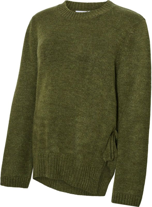 Gebreide Pullover - Regular Fit - O-hals - Lange Mouwen - Voedingsfunctie