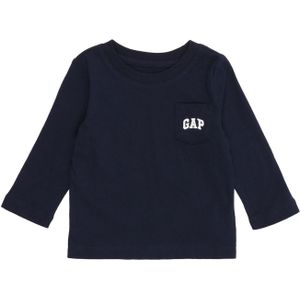 GAP Shirt  navy / wit