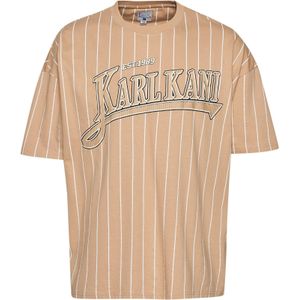 Karl Kani Shirt  sand / zwart / wit