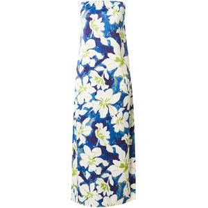 ONLY Jurk 'ONLJANE'  blauw / donkerblauw / olijfgroen / wit