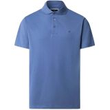 Hackett - HM5600051 - Polo - Blauw - Katoen - Korte Mouwen