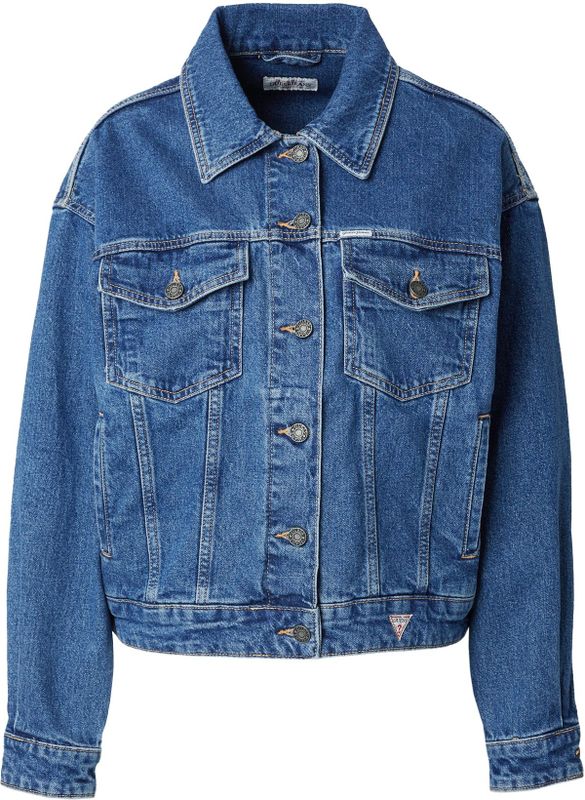 Guess - Trucker - Spijkerjas - Denim - Oversized - Vrouwen