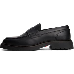 Tommy Hilfiger - HILFIGER COMFORT LWT LTH LOAFER - Instappers - Zwart