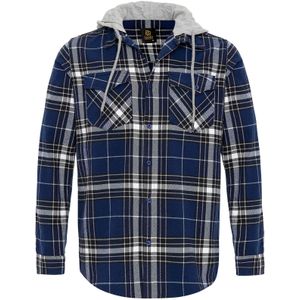 Jacey Quinn Tussenjas  navy / grijs / wit