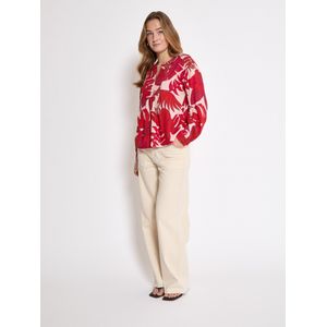 Peppercorn Blouse 'Tilly'  lila / rood / bordeaux / wit