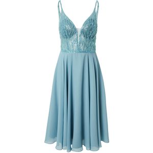 SWING Cocktailjurk  lichtblauw