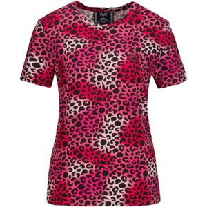 19V69 ITALIA Shirt 'Bella'  pink / zwart / wit