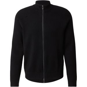 ARMANI EXCHANGE Gebreid vest  zwart