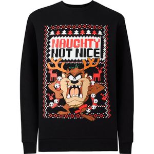 Only & Sons Sweatshirt 'ONSXMAS'  lichtbruin / lichtrood / zwart / wit