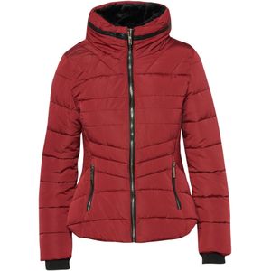 KOROSHI Winterparka  donkerrood / zwart
