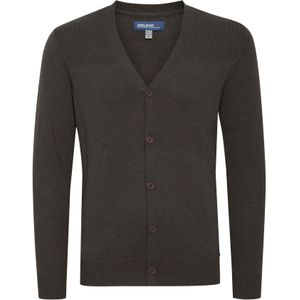 BLEND Gebreid vest 'Caden'  antraciet