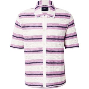 Abercrombie & Fitch Gebreid vest  navy / rosa / wit