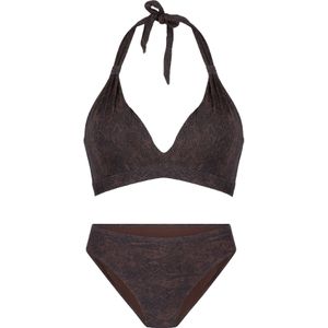 LingaDore Bikini  chocoladebruin / zwart