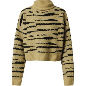 EDITED Trui 'Enissa'  groen / zwart