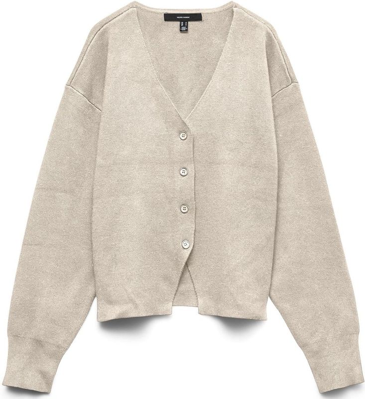 Vinucca - Gebreid Vest - V-Hals - Lange Mouwen - Regular Fit