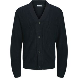 JACK & JONES Gebreid vest 'CONNOR'  nachtblauw