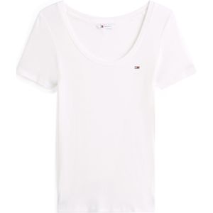 Tommy Jeans Shirt 'ESSENTIAL'  wit