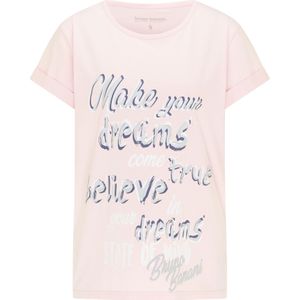 Bruno Banani Shirt 'Hughes'  marine / zilvergrijs / lichtgrijs / pastelroze / wit