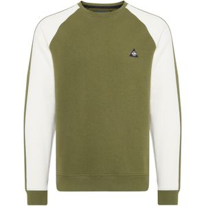 BLEND Sweatshirt 'NEVILLE'  groen / wit