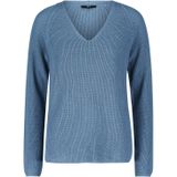 zero - Trui - Blauw - Effen - Lange Mouw