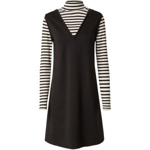 ONLY Jurk 'ONLEVA'  zwart / wit