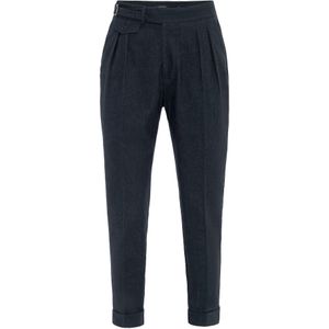 Antioch Bandplooibroek  navy