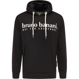 Bruno Banani Sweatshirt 'Young'  zwart / wit