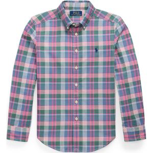 Polo Ralph Lauren - Overhemd - Lichtblauw - Geruit - Lange Mouw