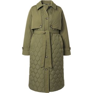 Studio Untold Wintermantel  groen