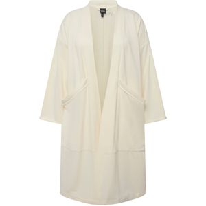 Ulla Popken Badjas kort  wit