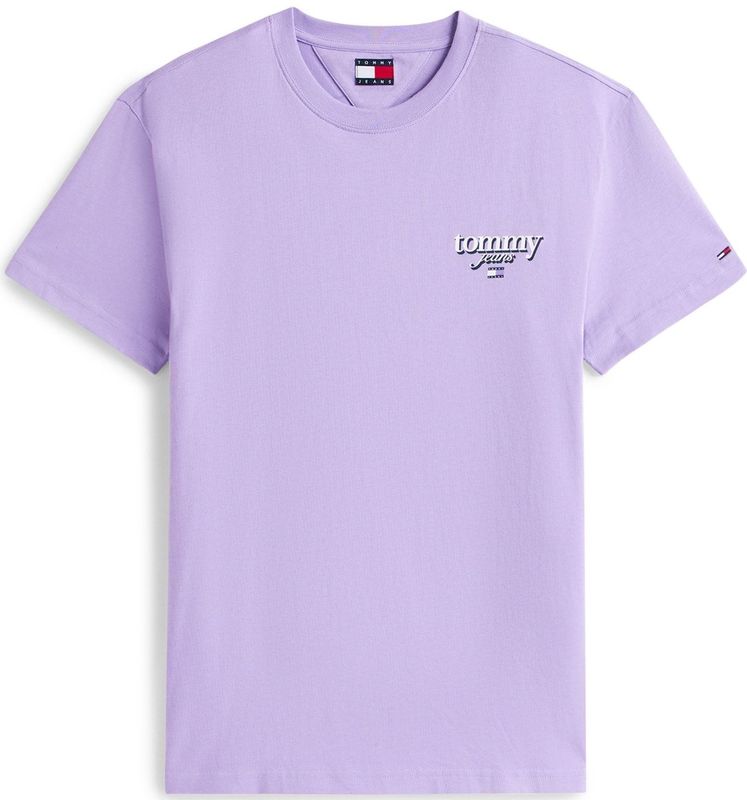 Tommy Jeans - T-shirt - Regular Fit - Effen - Puur Katoen