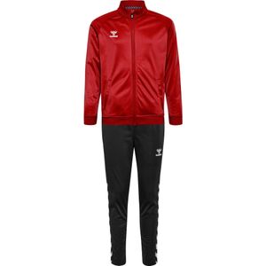 Hummel Trainingspak 'Playful'  bloedrood / zwart