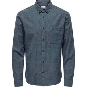 Only & Sons Onsgudmund slim 1-pkt solid shirt n