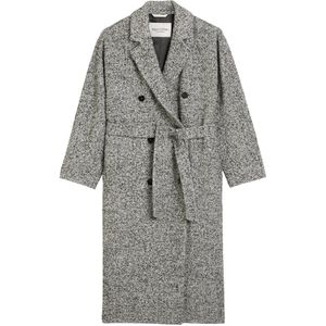 Marc O'Polo Tussenmantel  donkergrijs / wit