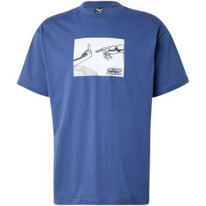 Iriedaily Shirt 'H.I.'  blauw / marine / wit