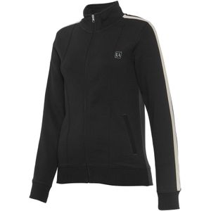 LASCANA ACTIVE Sportief sweatvest  zwart / wit