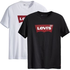 LEVI'S ® Shirt  rood / zwart / wit