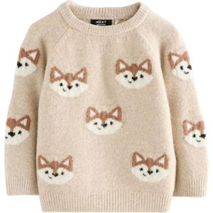 Next Trui  beige / bruin / zwart / wit