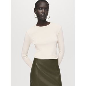 MANGO Shirt 'SECONDCA'  ivoor