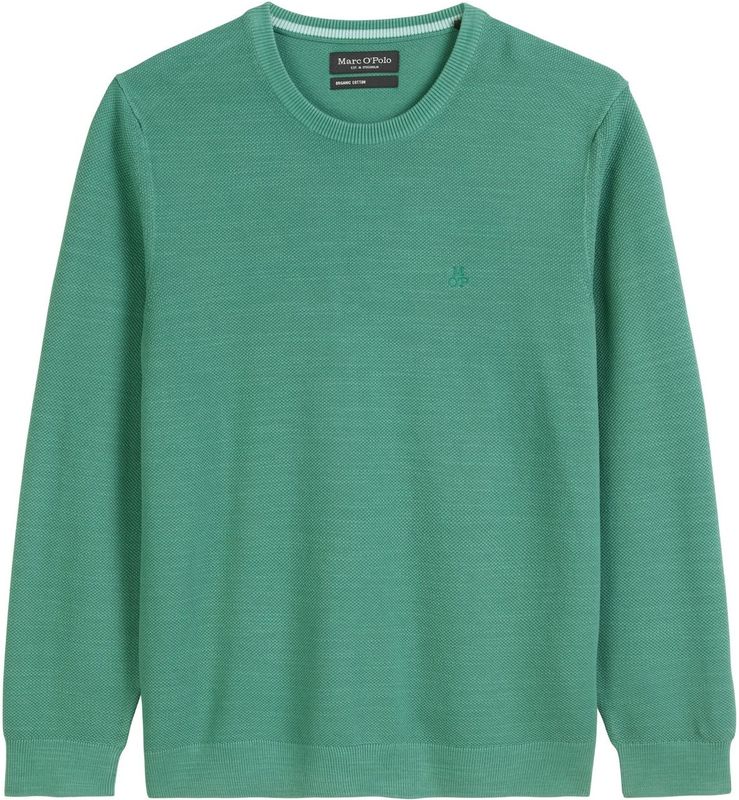 Marc O'Polo Trui  groen gemêleerd